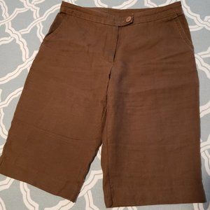 J.Jill 100% Linen Genuine Fit Shorts